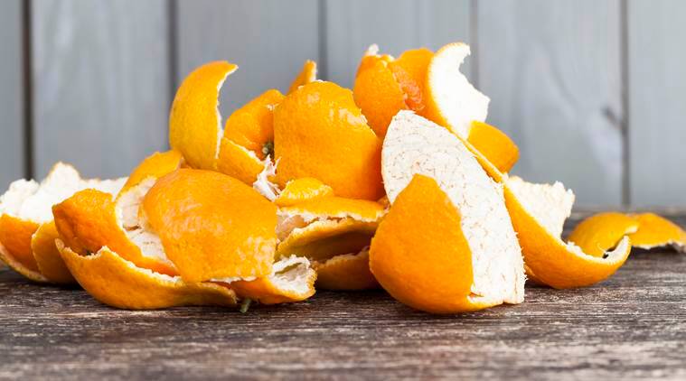 orange peels