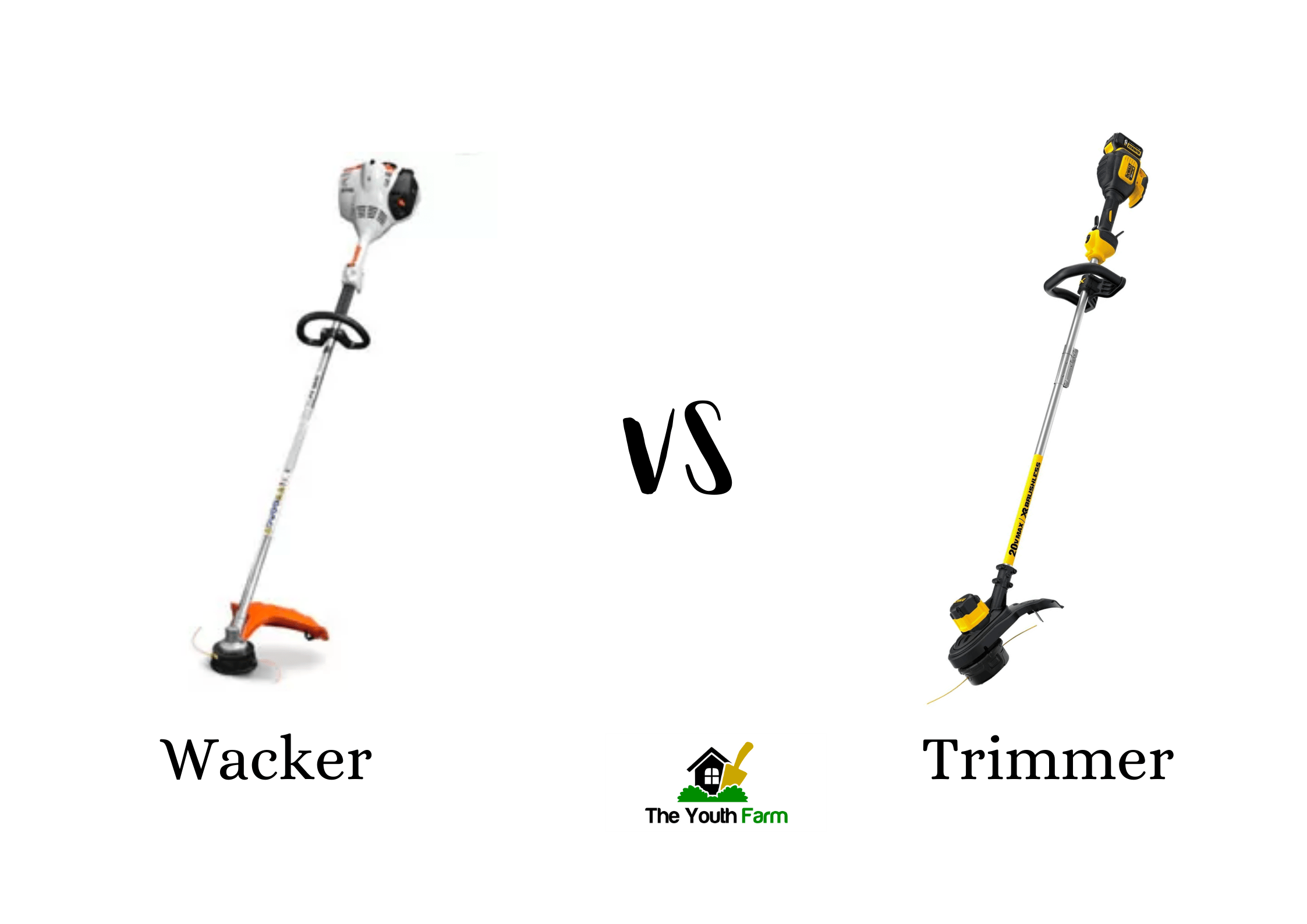 Weed Wacker VS Trimmer An Objective Analogy TheYouthFarm