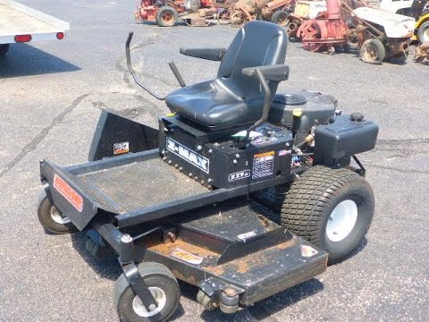 Swisher Zero Turn Mower how to use