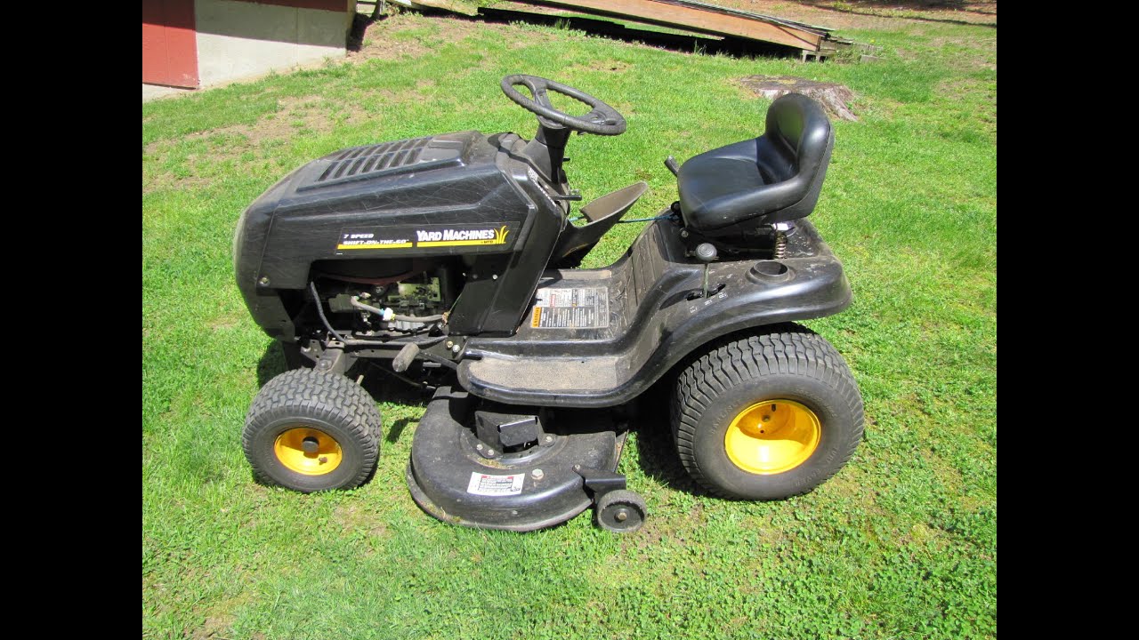 Yard Machines Riding Lawn Mower Reviews