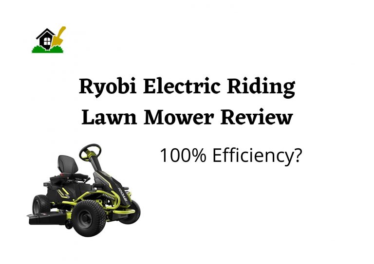 Ryobi Electric Riding Lawn Mower Review