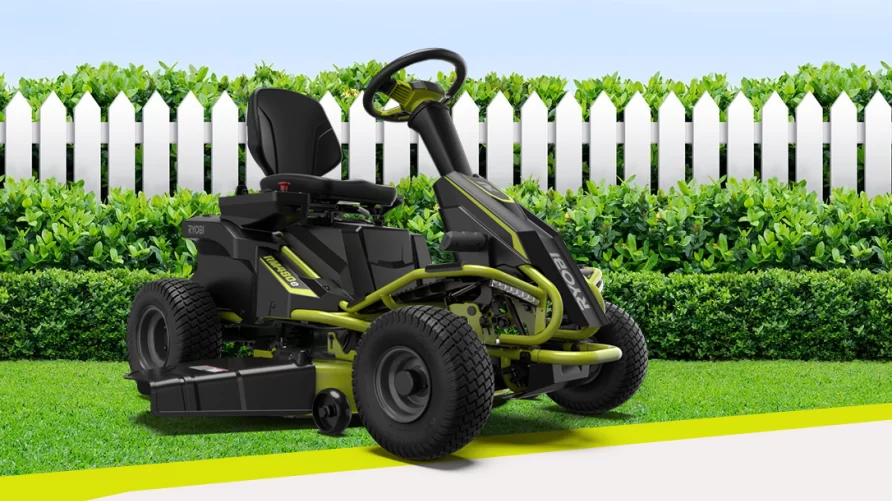 Ryobi Electric Riding Lawn Mower