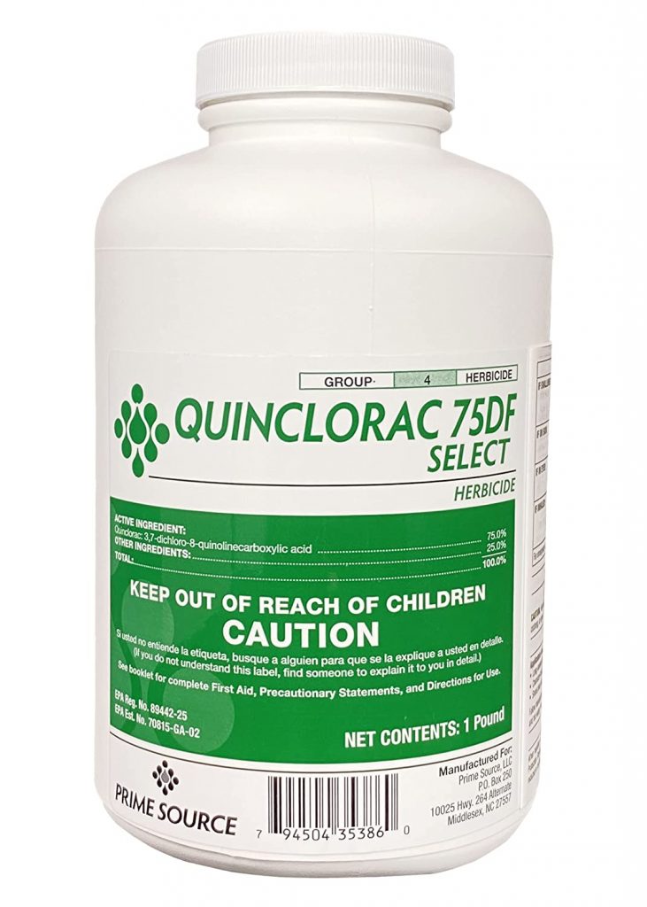 Quinclorac 75 DF Selective Herbicide Equivalent to Drive quali-1014