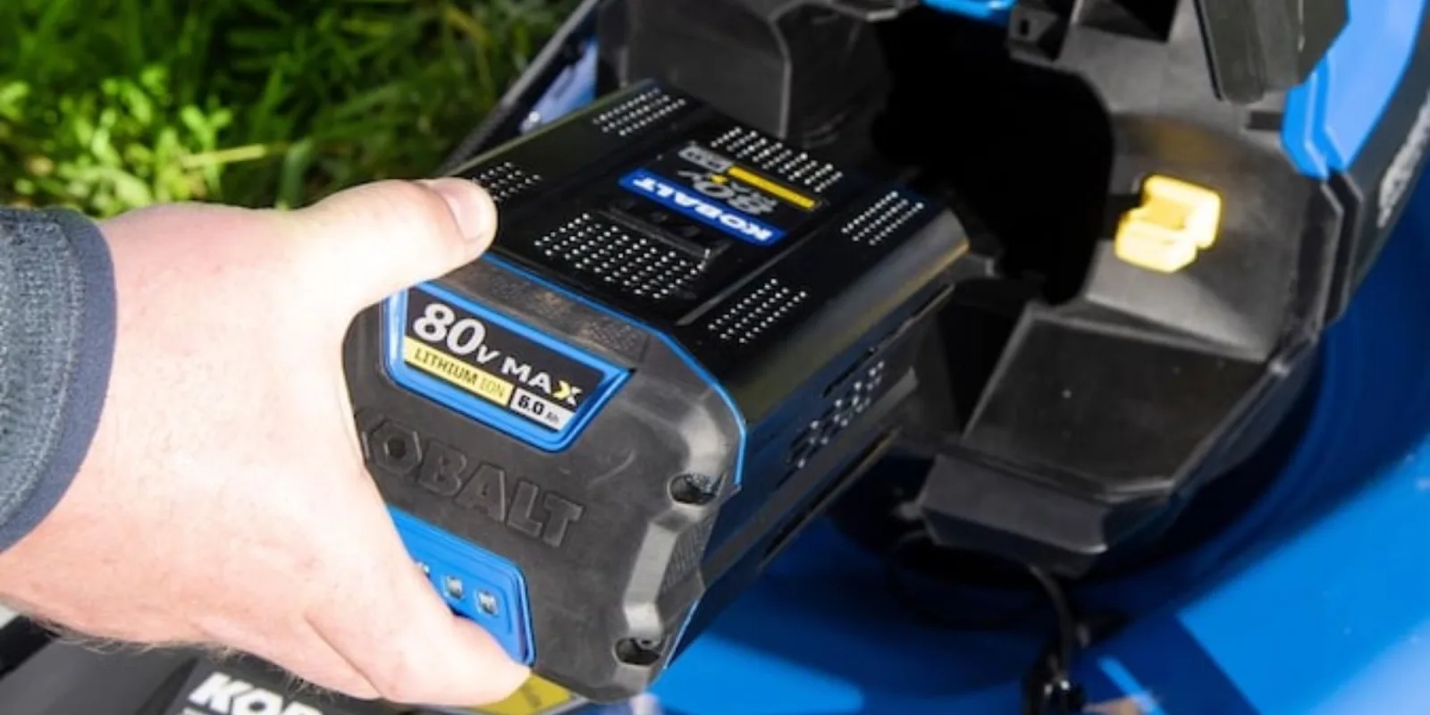 Kobalt electric mower battery