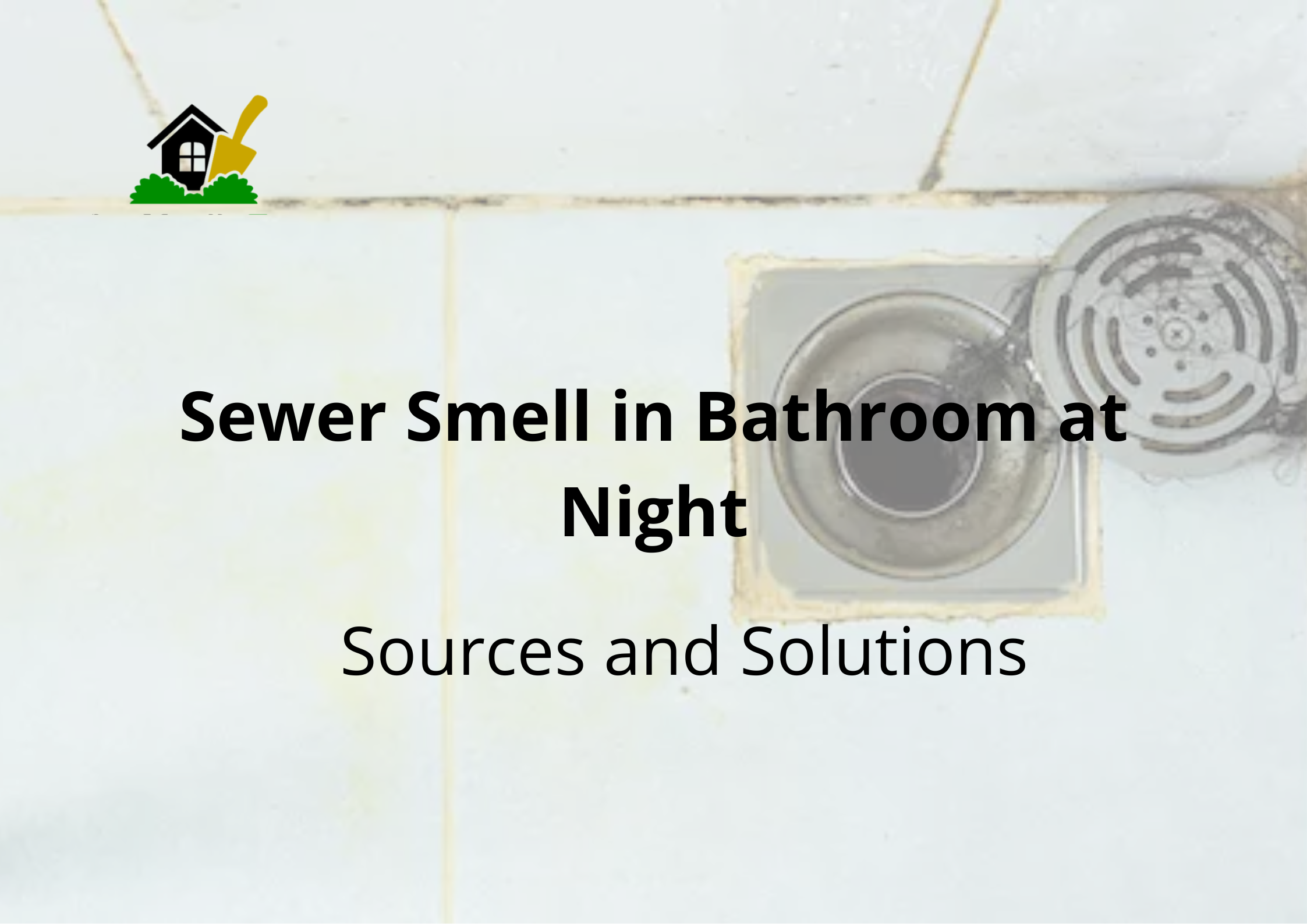 Sewer Smell in Bathroom at Night