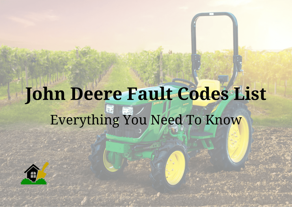 John Deere Fault Codes List