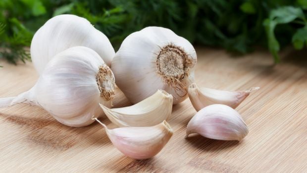 raw garlic