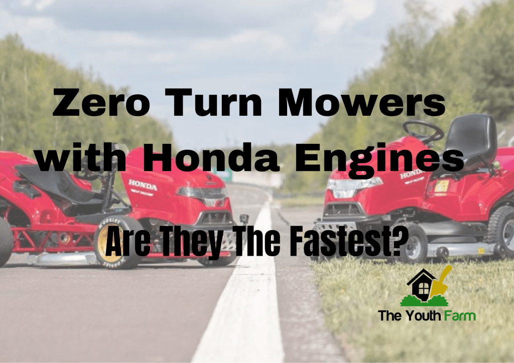 Zero Turn Mowers with Honda Engines