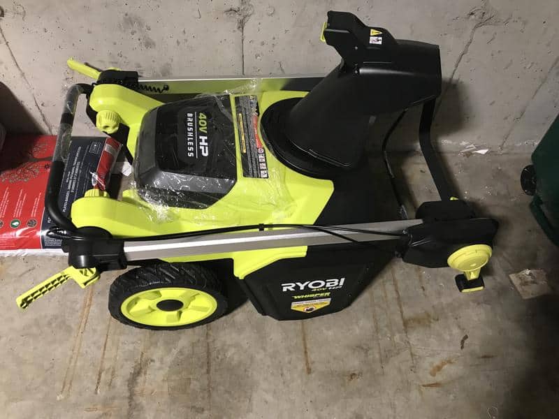 Ryobi Snow Blower Review